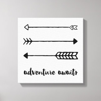 Avontuur wacht Canvas Afdruk