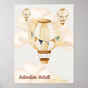 Avontuur Wacht Neutrale Poster