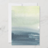 Avontuur wacht op Baby shower Kaart (Achterkant)