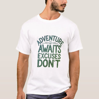 Avontuur wacht op excuses shirt niet