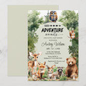 Avontuur wacht op Highland Animals Kaart (Voorkant / Achterkant)