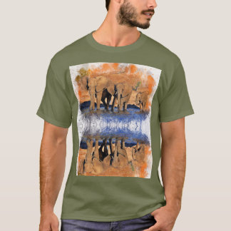 Avontuur wacht op: Oerwoud Safari Mannen T-shirt