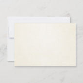 Avontuur wacht op RSVP Book Card Travel invoegen Kaartje (Achterkant)