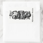 Avontuur wacht op Stickers van scheepsboekenplanke (Tas)