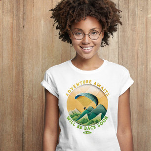 Avontuur wacht Paragliding T-shirt