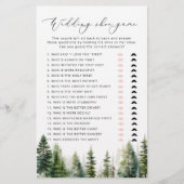 Avontuur wacht pijnbomen Het bruiloft schoen spel (Voorkant)