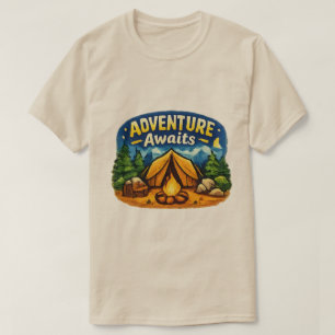 Avontuur wacht Reisverlangen T-shirt