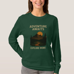 Avontuur Wacht Verken Meer Collectie T-shirt