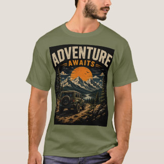 Avontuur wacht – Verzamel momenten, geen spullen T-shirt