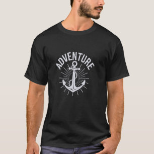 Avontuur Zeilersanker Maritiem voor Mannen Vrouwen T-shirt