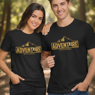Avontuur Zoeken Het Onbekende Wandel Travel T-Shir Tri-Blend Shirt