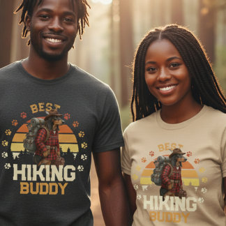 Avontuurlijke Amerikaanse Vosshond Wandelaar Wilde T-shirt