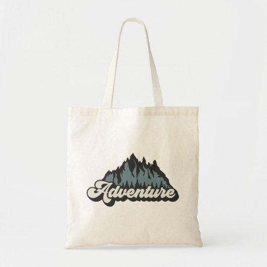 Avontuurlijke Bergen Tote Bag (Voorkant)