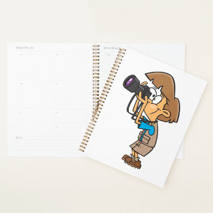 Avontuurlijke Fotograaf Jongen met Camera Planner