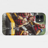 Avontuurlijke kapucijnapen Whitewater Rafting Case-Mate iPhone Case (Achterkant (horizontaal))