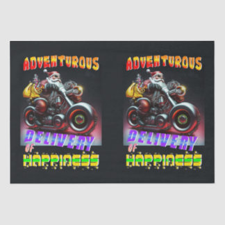 Avontuurlijke levering van geluk tissuepapier