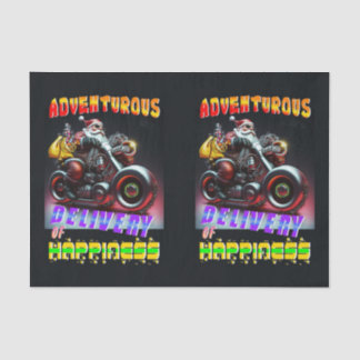 Avontuurlijke levering van geluk tissuepapier