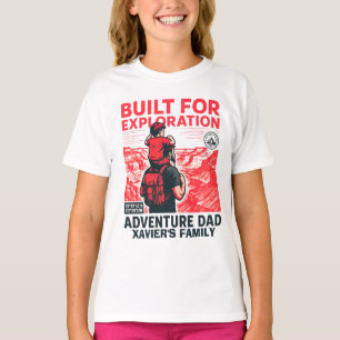 Avontuurlijke Papa – GEMAAKT VOOR ONTDEKKING T-shirt