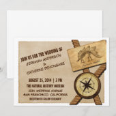  avontuuruitnodiging kaart (Voorkant / Achterkant)