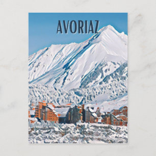 Avoriaz Briefkaart