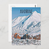 Avoriaz Briefkaart (Voorkant / Achterkant)