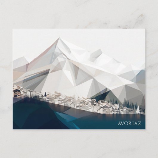 Avoriaz Briefkaart (Voorkant)