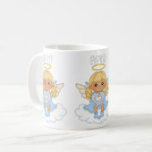 Avril Angel Birthstone mug (Devant gauche)