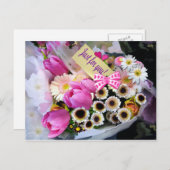 AVRIL BOUQUET ~ Carte postale (Devant / Derrière)