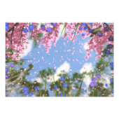 Avril Douches Impression photo (Devant)