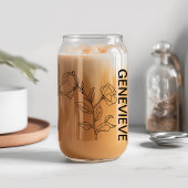 Avril Fleur de naissance Pois doux avec nom person