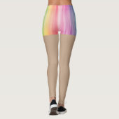 Avril Fools Jour Leggings Arc-en-ciel Bas (Dos)