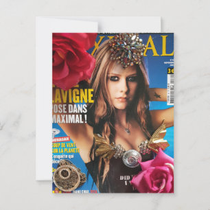 Avril Lavigne Briefkaart