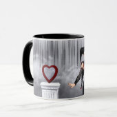 Avril verse la tasse (Devant gauche)