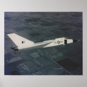 Avro Arrow — RL201 in vlucht Poster