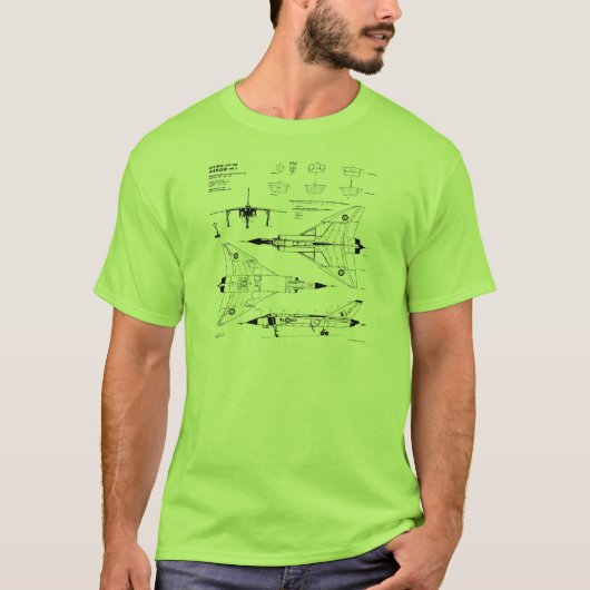 Avro Arrow-T-shirt T-shirt (Voorkant)
