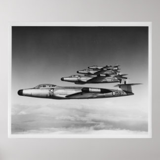 Avro CF-100 Canuck Poster