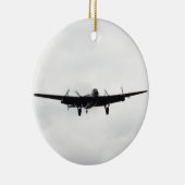 Avro Lancaster Heavy Bomber Keramisch Ornament (Rechts)