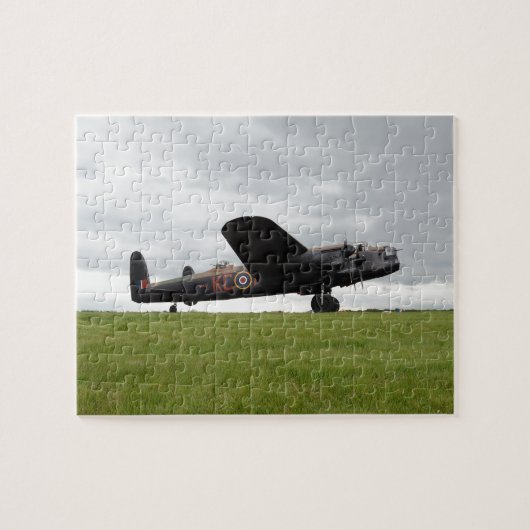 Avro Lancaster op het terrein Legpuzzel (Horizontaal)