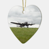 Avro Lancaster Taxiing Keramisch Ornament (Links)