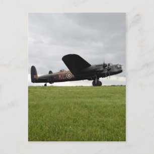 Avro Lancaster ter plaatse Briefkaart