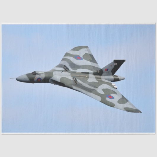 Avro Vulcan B.2 Tissuepapier (Voorkant)