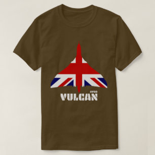 Avro Vulcan en Union Jack T-shirt