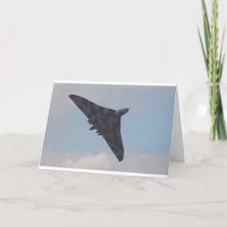 Avro Vulcan XH558 Kaart