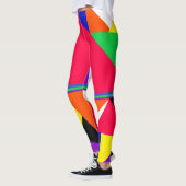 Avryl Fleur's Abstracte wereld Leggings (Links)