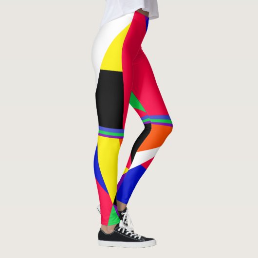 Avryl Fleur's Abstracte wereld Leggings (Rechts)