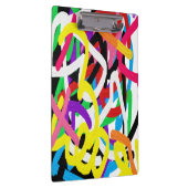 Avryl Fleur's kleurrijke graffiti doedel Klembord (Rechts)