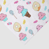 Avryl Fleur's Schattigee Ice Cream Cone Cupcake Do Tissuepapier (Detail)