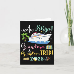 AW cruiseschip oma en kleinzoon reis 2025 Fami Kaart