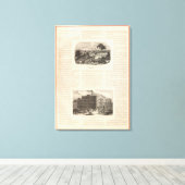 AW Faber's loods Canvas Afdruk (Insitu (Houten vloer))