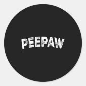 Aw  ronde sticker (Voorkant)